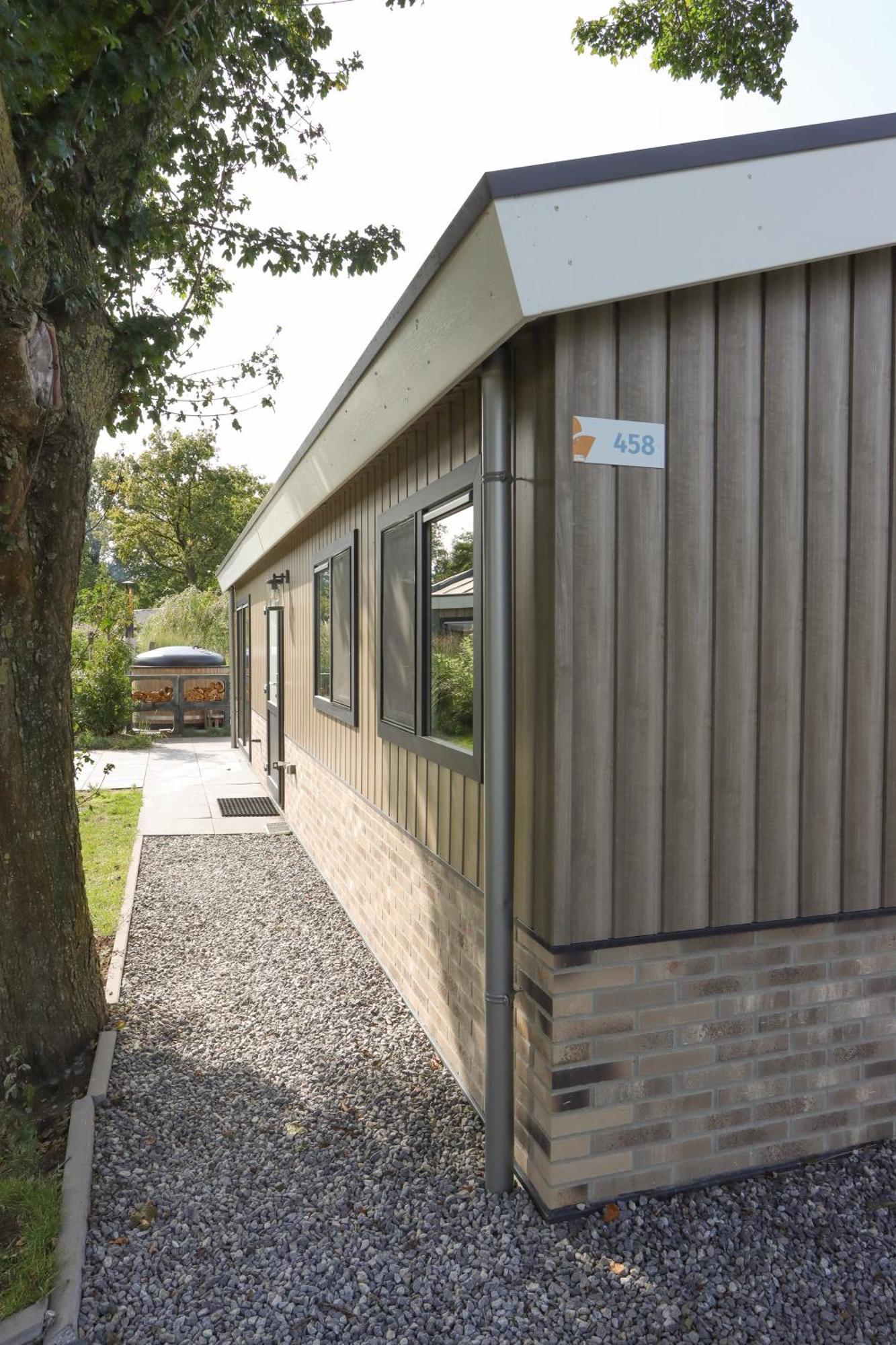Wellness Chalet Veluwemeer ビッディングハイゼン エクステリア 写真