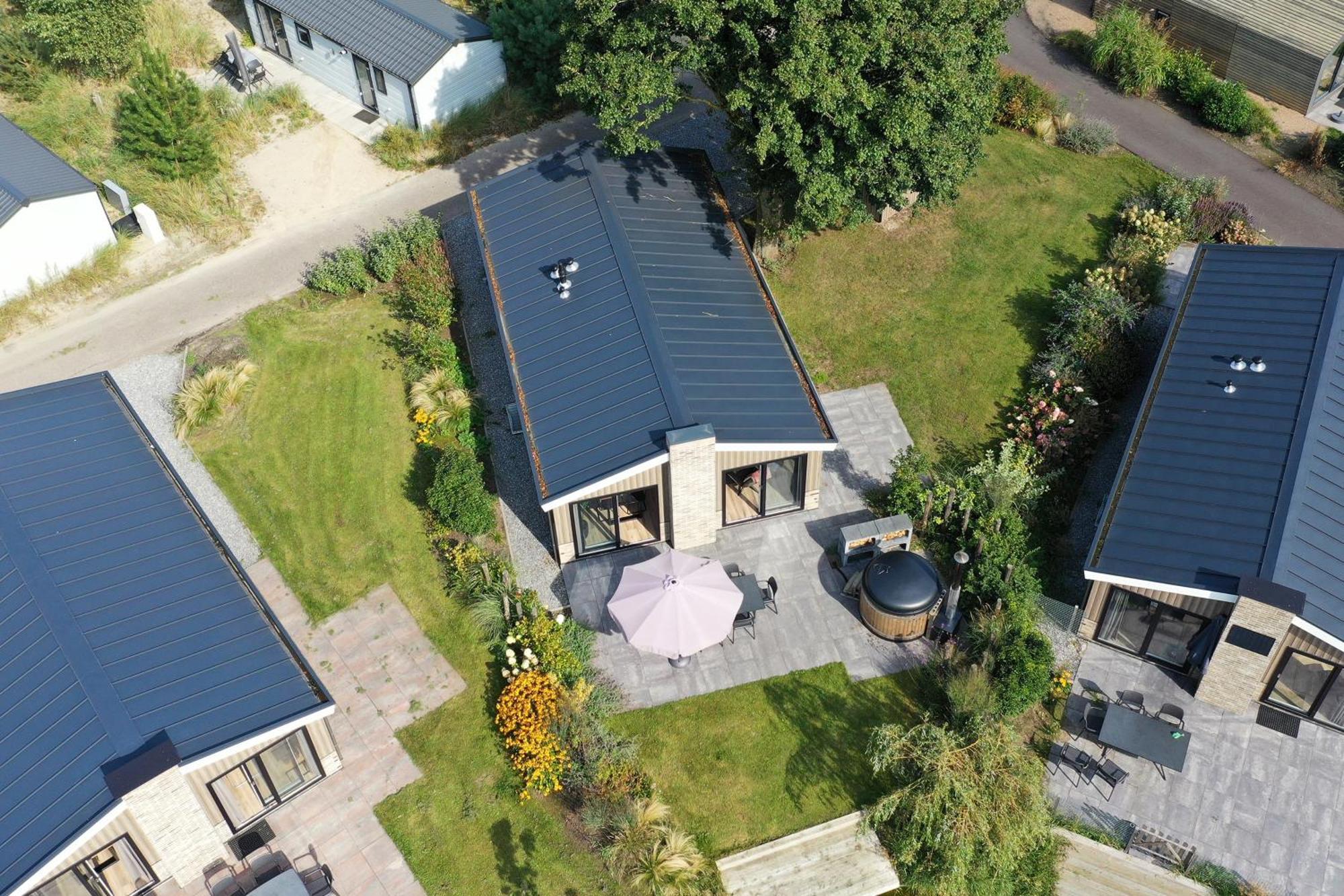 Wellness Chalet Veluwemeer ビッディングハイゼン エクステリア 写真
